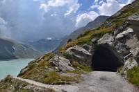 Švýcarsko - Walliské Alpy: Přehrada Mattmark