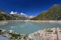 Švýcarsko: přehrada Emosson