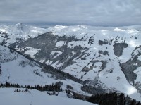 Skicirkus Saalbach: z vrcholu Zwölferkogel