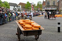 Alkmaar: holandské tradiční sýrové trhy