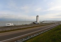 Nizozemsko: Afsluitdijk – uzavírací protipovodňová hráz - rozhledna