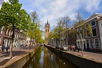 Nizozemsko: Delft - kostel Oude Kerk