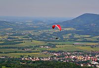 Moravskoslezské Beskydy: Velký Javorník - paraglidisté