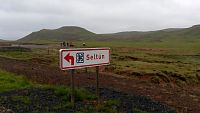 Island: dopravní značka - zajímavost