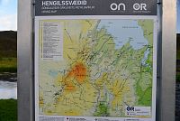 Island: Hveragerði - mapa na parkovišti