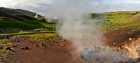 Island: stezkou ke geotermální oblasti Hveragerði