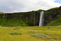 Island: vodopád Seljalandsfoss