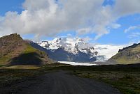 Island: ledovec Svinafellsjökull