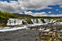 Island: vodopád Bruarfoss