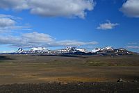 Island: Kerlingarfjöll (Čarodějné hory) ze silnice F35