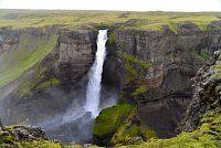 Island: vodopád Háifoss