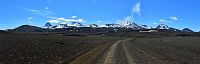 Island: Kerlingarfjöll (Čarodějné hory) - příjezdová silnice F347