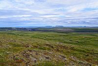 Island: krajina kolem silnice č. 862 Dettifoss - Ásbyrgi