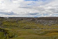 Island: krajina u vodopádu Dettifoss