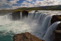 Island: vodopád Goðafoss