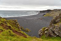 Island: poloostrov Snæfellsnes - pláž Djúpalónssandur