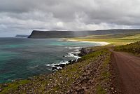 Island: Západní fjordy - silnice č. 612 k mysu Látrabjarg