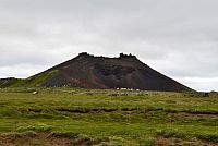 Island: poloostrov Snæfellsnes - sopka Hólahólar