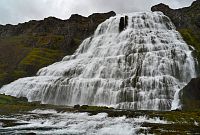 Island: Západní fjordy - vodopád Dynjandi