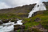 Island: Západní fjordy - vodopád Dynjandi