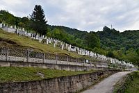 Bosna a Hercegovina: Jajce - muslimský hřbitov