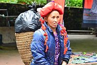 Severní Vietnam: žena v Sapě