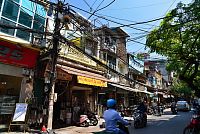 Severní Vietnam: Hanoj - elektrické dráty