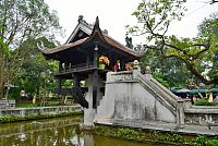 Severní Vietnam: Hanoj - Jednopilířová pagoda (Một Cột, One Pillar Pagoda)