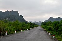 Severní Vietnam: silnice na ostrově Cat Ba