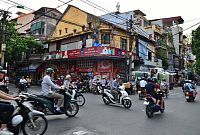 Severní Vietnam: Hanoj - ulice starého města