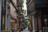 Severní Vietnam: Hanoj - ulice starého města