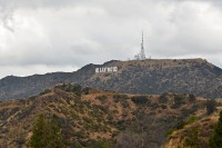 USA Jihozápad: Los Angeles - vyhlídka na nápis Hollywood od Griffit Observatory