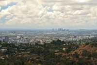 USA Jihozápad: Los Angeles - vyhlídka na město od Griffit Observatory