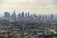 USA Jihozápad: Los Angeles - vyhlídka na město od Griffit Observatory