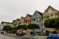 USA Jihozápad: San Francisco - Painted Houses