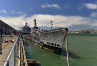 USA Jihozápad: San Francisco - válečná loď a ponorka na Pier 45