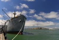 USA Jihozápad: San Francisco - válečná loď SS Jeremiah O´Brien na Pier 45