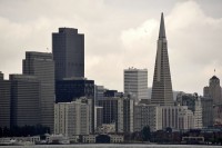 USA Jihozápad: San Francisco - město z vyhlídky na Treasure Island