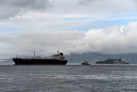 USA Jihozápad: San Francisco - pevnost Alcatraz z vyhlídky na Treasure Island