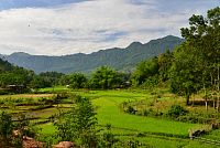 Severní Vietnam: Mai Chau - krajina