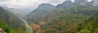 Severní Vietnam: provincie Ha Giang - průsmyk Mã Pí Lèng mezi Dong Van a Meo Vac