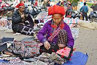 Severní Vietnam: město Sapa - tržiště