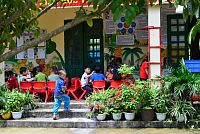 Severní Vietnam: oblast Sapa - údolí Muong Hoa, vesnice Ta Van, školka