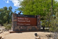 USA - Jihozápad: Joshua Tree - označení parku