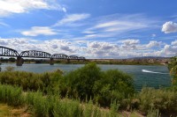 USA - Jihozápad: řeka Colorado u města Parker