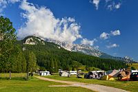 Itálie - Dolomity: kemp Dolomiti u Cortiny d'Ampezzo
