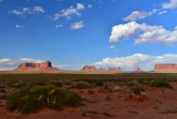 USA - Jihozápad: Monument Valley - z dálky