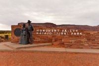 USA - Jihozápad: Monument Valley - vstup do parku