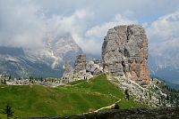 Itálie - Dolomity: Cinque Torri (Pět věží)