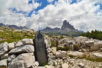 Itálie - Dolomity: Monte Piana - památník
